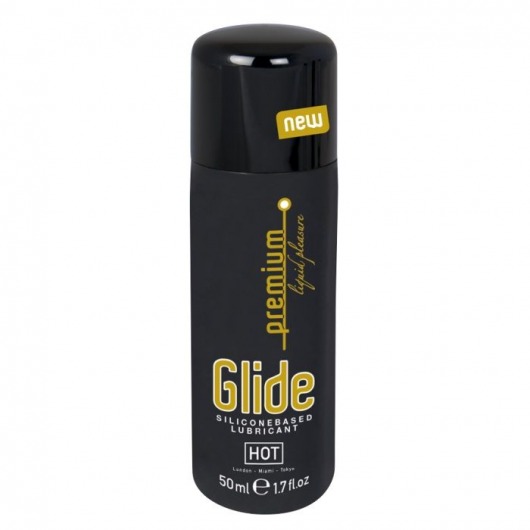 Интимный гель на силиконовой основе Premium Glide - 50 мл. - HOT - купить с доставкой в Норильске