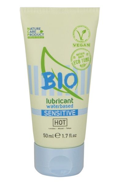 Органический лубрикант для чувствительной кожи Bio Sensitive - 50 мл. - HOT - купить с доставкой в Норильске