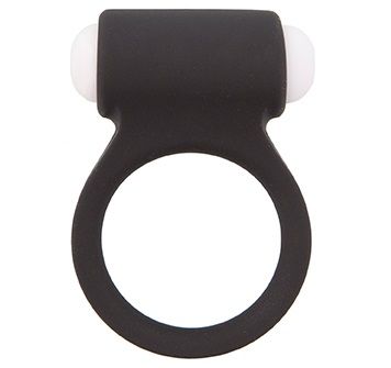 Чёрное эрекционное виброкольцо LIT-UP SILICONE STIMU RING 3 BLACK - Dream Toys - в Норильске купить с доставкой