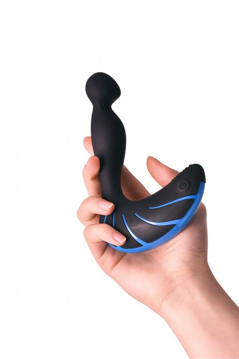 Чёрно-синий массажер простаты Erotist Third - Erotist Adult Toys - в Норильске купить с доставкой