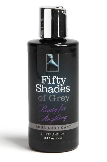 Лубрикант на водной основе Ready for Anything Aqua Lubricant - 100 мл. - Fifty Shades of Grey - купить с доставкой в Норильске