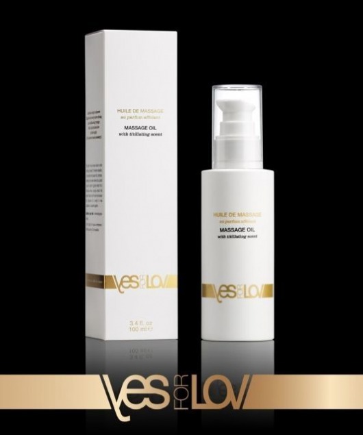 Массажное масло TITILLATING MASSAGE OIL - 100 мл. - YESforLOV - купить с доставкой в Норильске
