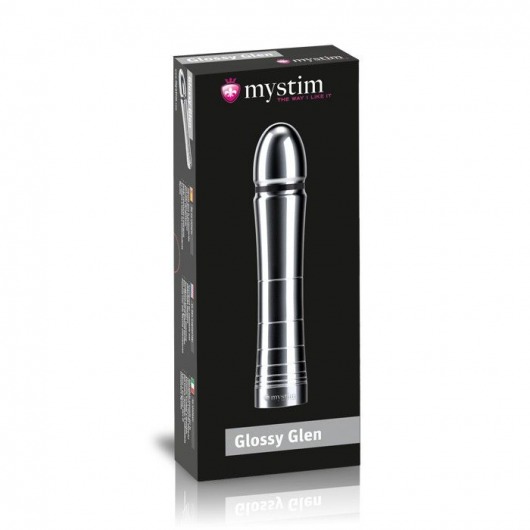 Фаллоимитатор для электростимуляции Glossy Glen Dildo - 14 см. - MyStim - купить с доставкой в Норильске