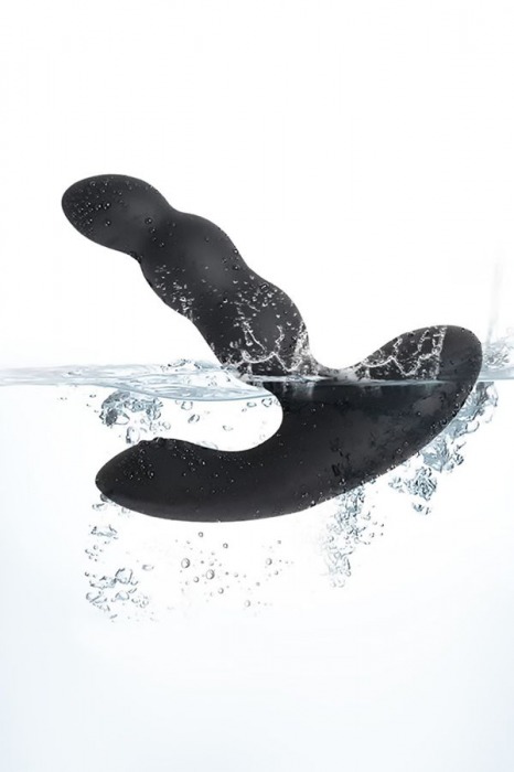 Черный силиконовый стимулятор простаты Levett Nitoc с пультом ДУ - Levett - в Норильске купить с доставкой