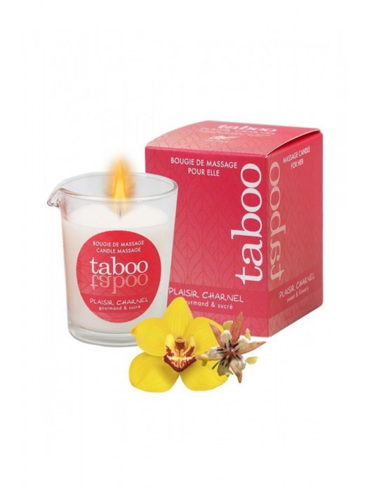 Массажное аромамасло с афродизиаками для женщин RUF Taboo Plaisir charnel - 60 гр. - RUF - купить с доставкой в Норильске