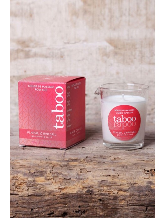 Массажное аромамасло с афродизиаками для женщин RUF Taboo Plaisir charnel - 60 гр. - RUF - купить с доставкой в Норильске