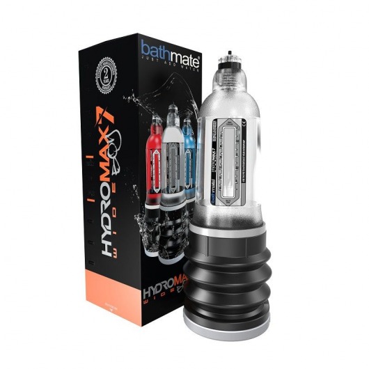 Прозрачная гидропомпа HydroMAX7 Wide Boy - Bathmate - в Норильске купить с доставкой
