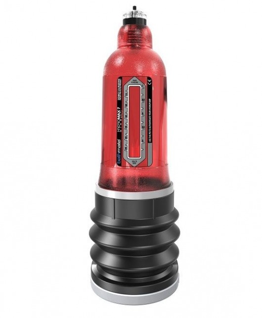 Красная гидропомпа HydroMAX7 Wide Boy - Bathmate - в Норильске купить с доставкой