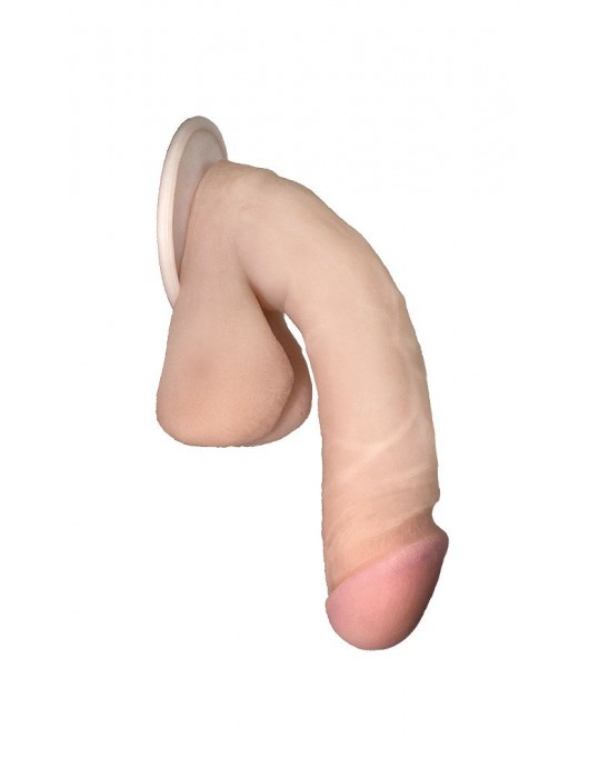 Сувенирный фаллос на присоске 03 - 17 см. - LOVETOY (А-Полимер) - купить с доставкой в Норильске