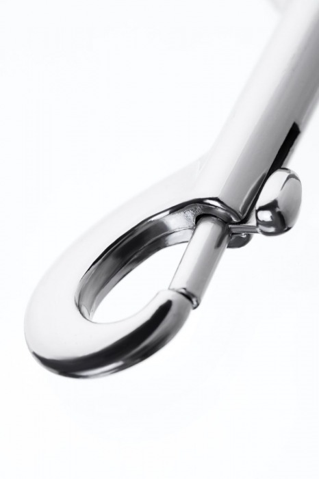 Серебристый двухсторонний карабин TOYFA Metal - ToyFa - купить с доставкой в Норильске