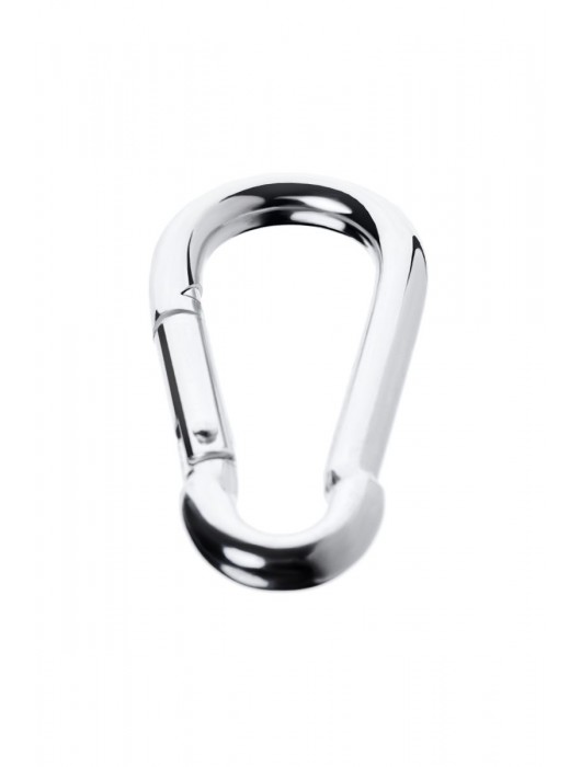 Серебристый карабин TOYFA Metal - ToyFa - купить с доставкой в Норильске