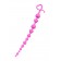 Розовая силиконовая анальная цепочка Long Sweety - 34 см. - ToyFa в Норильске Розовая силиконовая анальная цепочка Long Sweety - 34 см. - ToyFa