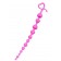 Розовая силиконовая анальная цепочка Long Sweety - 34 см. - ToyFa в Норильске Розовая силиконовая анальная цепочка Long Sweety - 34 см. - ToyFa