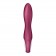 Малиновый вибромассажер для стимуляции G-точки Heated Thrill - 20,6 см. - Satisfyer купить в Норильске с доставкой в Orgasmix.ru Малиновый вибромассажер для стимуляции G-точки Heated Thrill - 20,6 см. - Satisfyer