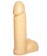 Пустотелый фаллоимитатор телесного цвета - 16,7 см. - Джага-Джага купить с доставкой в интернет-магазине Orgasmix в Норильске Пустотелый фаллоимитатор телесного цвета - 16,7 см. - Джага-Джага