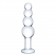 Прозрачная анальная пирамида 7,25 Beaded Butt Plug - 17 см. - Glas в Норильске Прозрачная анальная пирамида 7,25 Beaded Butt Plug - 17 см. - Glas