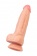 Телесный фаллоимитатор York - 20 см. - ToyFa