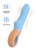 Голубой силиконовый вибратор Bluebell - 18,5 см. - ToyFa купить в Норильске с доставкой в Orgasmix.ru Голубой силиконовый вибратор Bluebell - 18,5 см. - ToyFa