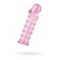 Гелевая розовая насадка на фаллос с шипами - 12 см. - Toyfa Basic - в Норильске купить с доставкой Гелевая розовая насадка на фаллос с шипами - 12 см. - Toyfa Basic - в Норильске купить с доставкой