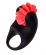 Чёрно-красное эрекционное виброкольцо Erotist - Erotist Adult Toys - в Норильске купить с доставкой